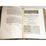 COSMA MAGALIANO - OPERIS HIERARCHICI SIUE DE ECCLESIASTICO PRINCIPATU liber II [-III] wyd. 1609 krakowska oprawa radełkowana z wizerunkami Jagiellonów i superekslibrisem HERB KORCZAK