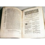 COSMA MAGALIANO - OPERIS HIERARCHICI SIUE DE ECCLESIASTICO PRINCIPATU liber II [-III] wyd. 1609 krakowska oprawa radełkowana z wizerunkami Jagiellonów i superekslibrisem HERB KORCZAK