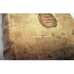 COSMA MAGALIANO - OPERIS HIERARCHICI SIUE DE ECCLESIASTICO PRINCIPATU liber II [-III] wyd. 1609 krakowska oprawa radełkowana z wizerunkami Jagiellonów i superekslibrisem HERB KORCZAK