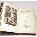 DANTE ALIGHIERI- BOSKA KOMEDIA wyd.1 ryciny 1860r.