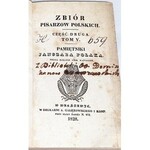 KONSTANTY z Ostrowicy - PAMIĘTNIKI JANCZARA POLAKA wyd. 1828r.