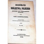 ALBERTRANDY- DZIEJE KRÓLESTWA POLSKIEGO t.1-2 (komplet w 2wol.) wyd. 1846