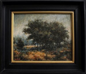 Jerzy Grzywacz, Paysage avec arbres