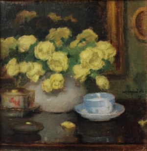Alfons Karpinski, Žluté růže ve váze
