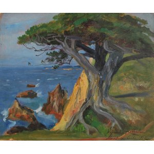 Wojciech Kossak, Landscape from Monterey
