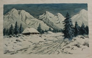 Joseph Schiffer, Winter in den Bergen