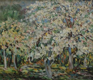 Tadeusz Sprusiak, Blossoming Orchard