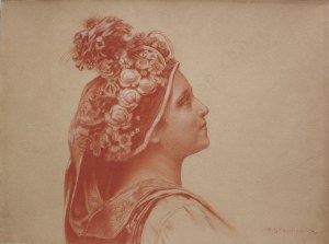 Piotr Stachiewicz, Bride in a Krakow outfit
