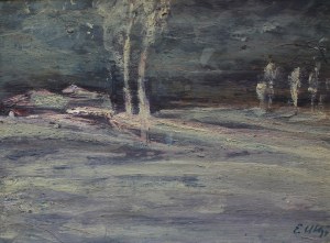 Emil Ukleja, Paesaggio con alberi