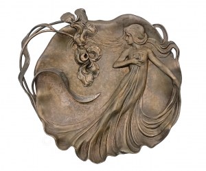 Art Nouveau platter, WMF