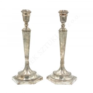 Candlesticks with a Star of David-pair,
