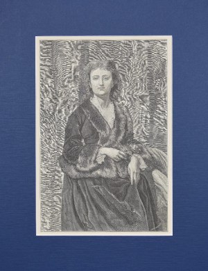 Jan MATEJKO (1838-1893), Portrait d'Aniela Zamoyska, née Potocka [1850-1917], 1876