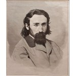 Florian Cynk (1838 - 1912), Porträt von Jan Matejko (gestochen von Józef Holewiński),