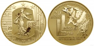 France, €20, 2005, Paris