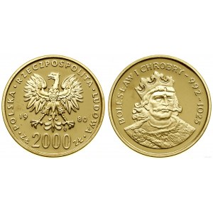 Polonia, 2.000 zloty, 1980, Varsavia