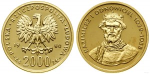 Polsko, 2 000 zlotých, 1980, Varšava