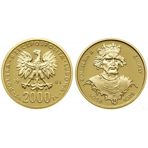 Poľsko, 2 000 zlotých, 1981, Varšava