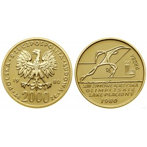 Pologne, 2 000 zlotys, 1980, Varsovie