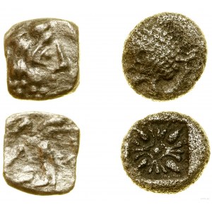 Grecia e post-ellenismo, set di 2 monete antiche