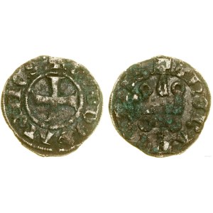 Crusaders, Turonian denarius, 1294-1308