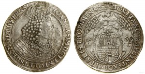 Pologne, thaler, 1659, Toruń