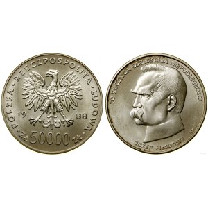 Polonia, 50.000 PLN, 1988, Varsavia