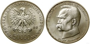 Poland, 50,000 zloty, 1988, Warsaw