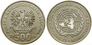 Poland, 500 zloty, 1985, Warsaw