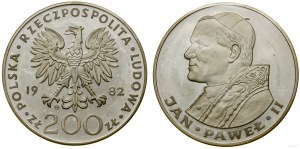 Polsko, 200 zlotých, 1982, Švýcarsko