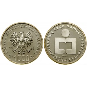 Polska, 1.000 złotych, 1986, Warszawa