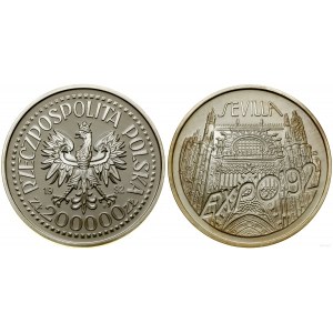 Polonia, 200.000 PLN, 1992, Varsavia