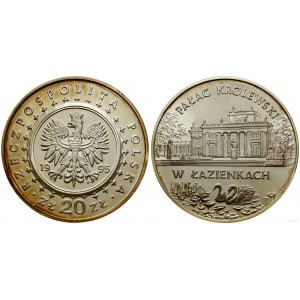 Pologne, 20 zloty, 1995, Varsovie