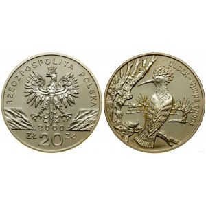 Pologne, 20 zloty, 2000, Varsovie