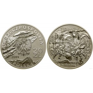 Polonia, 20 zloty, 2001, Varsavia