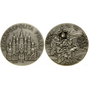 Polska, 20 złotych, 2001, Warszawa