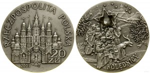 Poľsko, 20 zlotých, 2001, Varšava