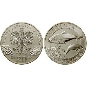 Pologne, 20 zloty, 2004, Varsovie