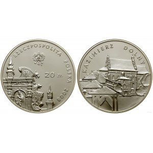 Pologne, 20 zloty, 2008, Varsovie