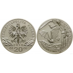 Pologne, 20 zloty, 2010, Varsovie