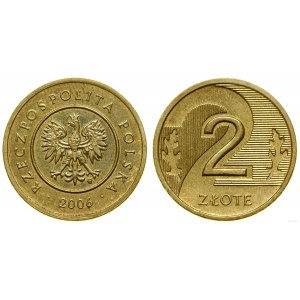 Pologne, 2 zlotys, 2006, Varsovie