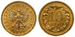 Poland, 10 grosz, 2006, Warsaw