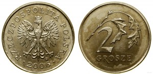 Polska, 2 grosze, 2006, Warszawa