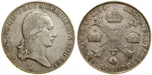 Austrian Netherlands, thaler (Kronentaler), 1794 M, Milan