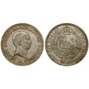 Allemagne, thaler, 1838 A, Clausthal