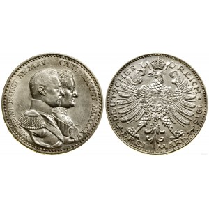 Nemecko, 3 pamätné známky, 1915 A, Berlín