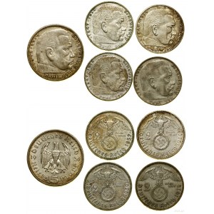 Nemecko, sada 5 mincí