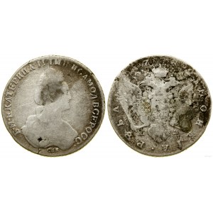 Russia, rublo, 1782 СПБ ИЗ, San Pietroburgo