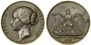 France, commemorative medal, 1855