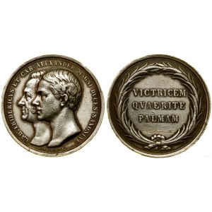 Allemagne, médaille de Charles Frederick et Charles Alexander, 2e moitié du 19e siècle.