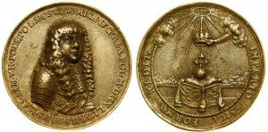 Polska, medal koronacyjny - XIX-wieczna kopia, 1669 (oryginał)